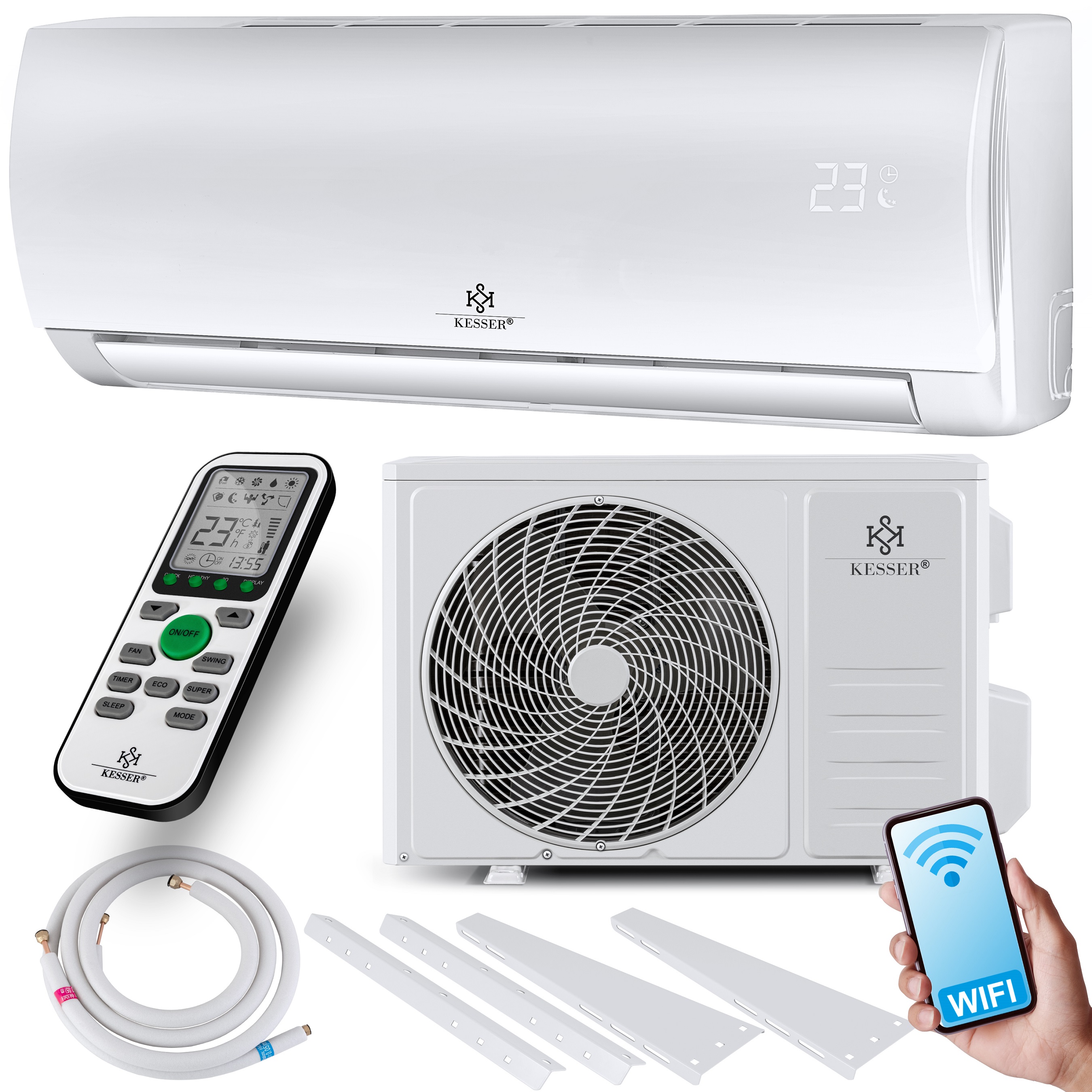 Kit d'installation complet inclus