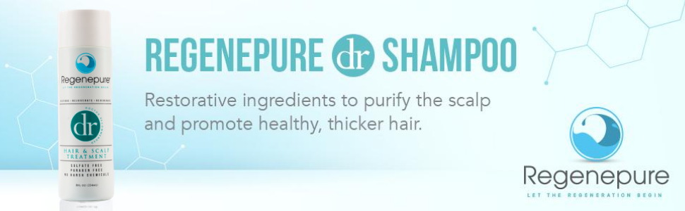 ingredienti riparatori per purificare il cuoio capelluto e promuovere capelli sani e spessi.
