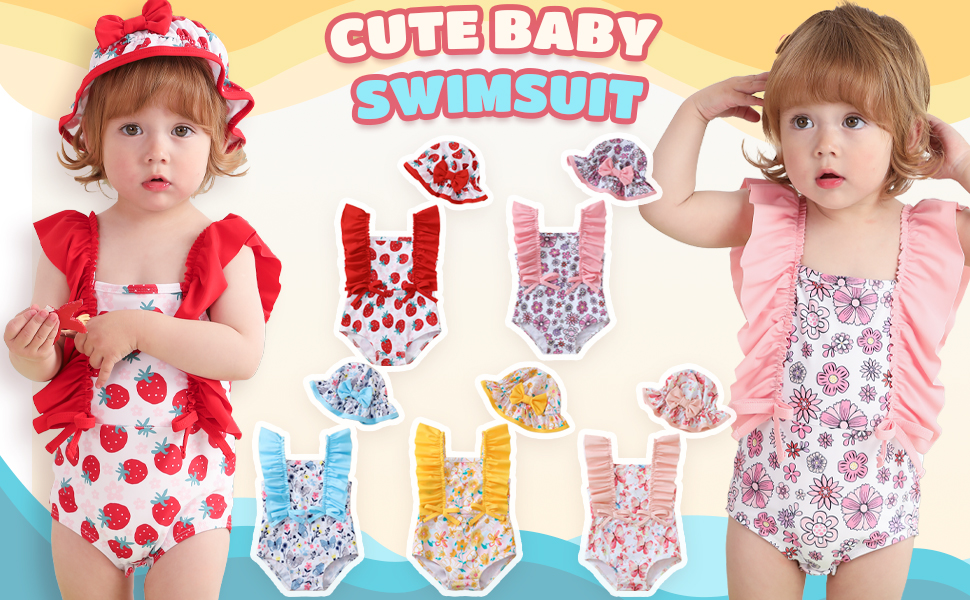 Newborn Girl Swimsuit