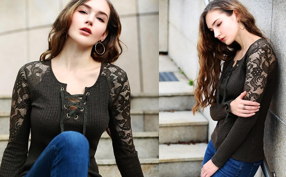 トップス mediam knit lace tops Knitting PATTERN- Shades of Grey Cropped Top, Loose Ombre