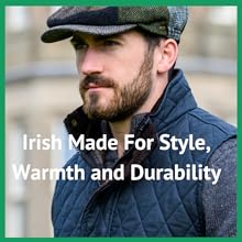 Irish flat caps, wool tweed caps, Irish caps