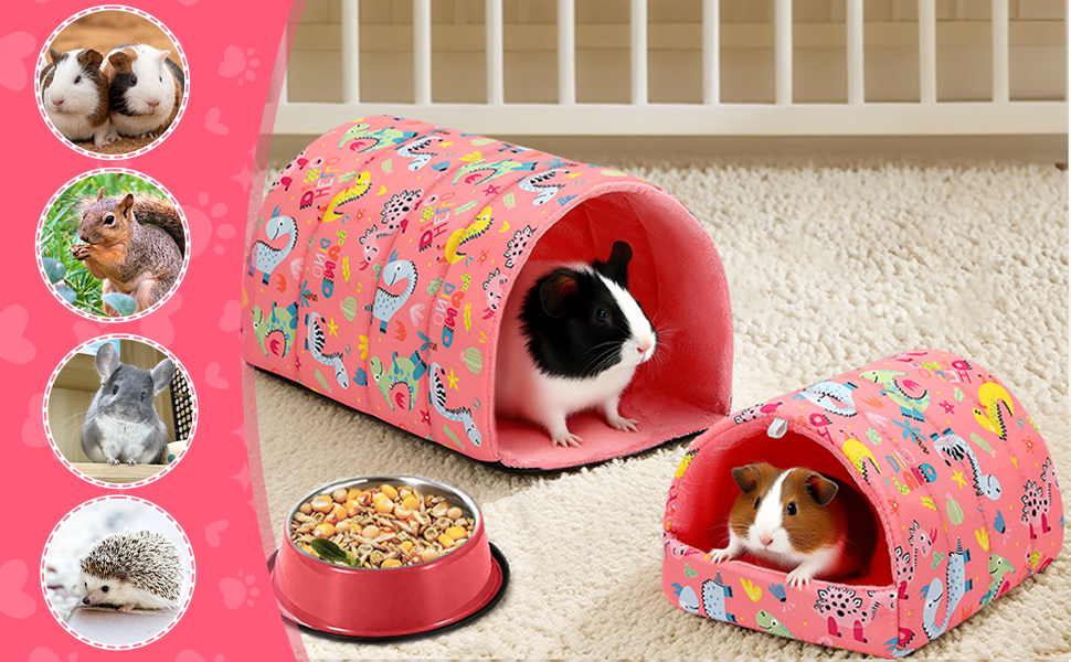 2 Pack Guinea Pig Hideout