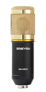 Microphone Studio BM-800 (D'or) – YAHYAOUI SHOP