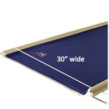 wide cot comfortable long sturdy adult teenager heavy duty 330 lbs weight capacity large blue