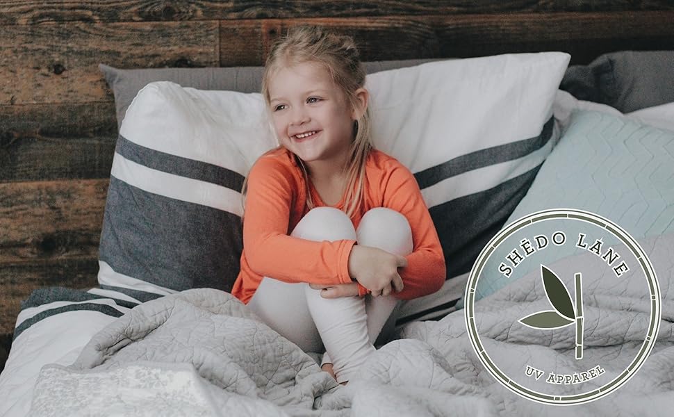 girls long sleeve shirt shedo lane upf 50+ sun protection clothing kids toddlers babies