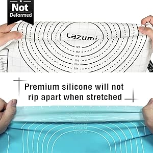  Il nostro silicone premium non si romperà una volta allungato.