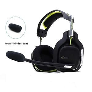 High Density Foam Covers Replacement Microphone Windscreen for ASTRO Gaming A50's Headphone