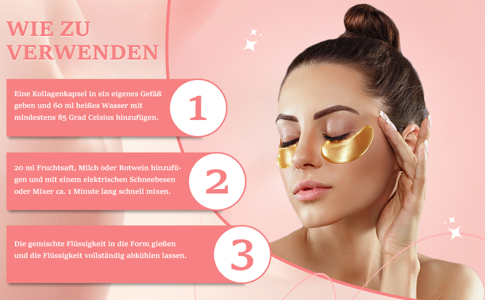 Oogmaskers vormen om zelf te maken