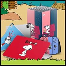 Head Case Designs Officially Licensed Peanuts Snoopy & Charlie Brown Character Graphics Matte Vinyl Faceplate Sticker Gaming Skin Decal Compatible With Sony PlayStation 5 PS5 DualSense Controller 21 PS5 PS4 Playstation Head Case Designs