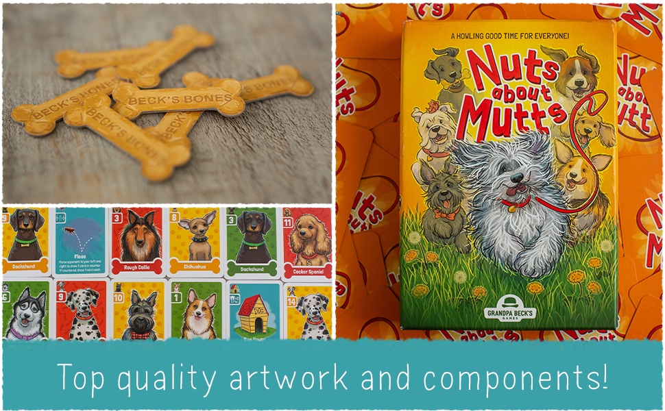 Grandpa Beck’s Nuts About Mutts Card Game A Fun Family