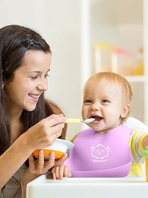 silicone bib bibs babies baby silicon toddlers waterproof feeding pocket food catching boys girls