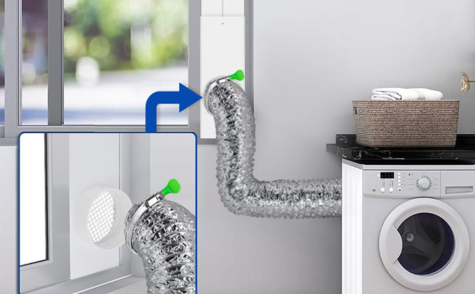 Amazon.co.jp: 乾燥機用ウィンドウベントキット、電気乾燥機用