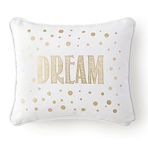 gold pillow willow levtex baby dream pillow