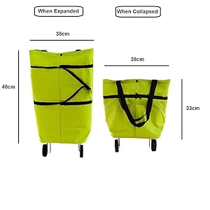 LIGHTWEIGHT SHOPPING TROLLEY 4 size