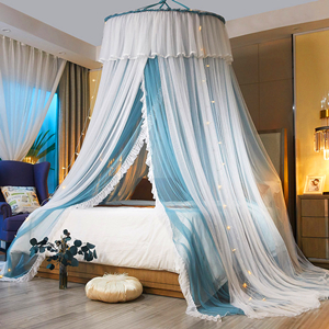Blue white princess Prince Bed Canopy