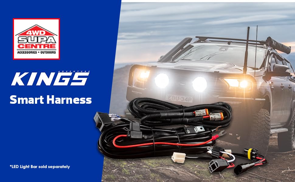 Adventure Kings Smart Plug N Play Wiring Harness Kit Duetsch Plugs Easy Install