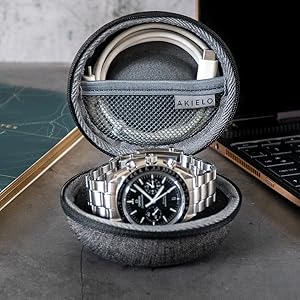 reloj caso de viaje