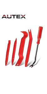 5 Pcs Door Window Panel Clip Removal Set Clip Fastener Remover Pry Tool Set