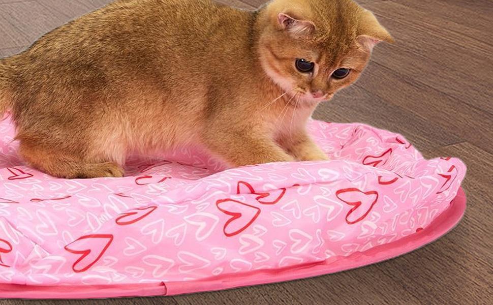 Cairte Interactive Hunting Cat Toy Mat Indoor Cat Interactive Ball