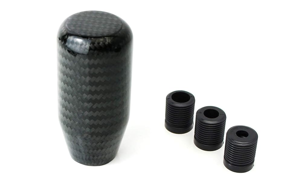 Glossy Black Real Carbon Fiber Shift Knob