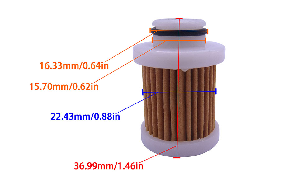 Amazon.com: Boat Motor 6D8-WS24A-00 6D8-24563-00 Fuel Filter