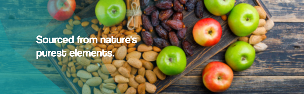 Sourced from nature's purest elements.