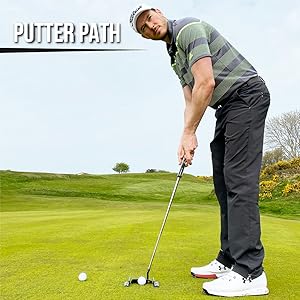 Putting alignment, golf tool, golf help, putt putt, putting matt, swing guide, golf clubs 