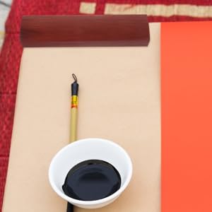 Amazon | 紙重量 木製書道文鎮 絵を描く文鎮 紙を押さえる道具