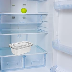 Amazon | VINTORKY アイスクリームボックス 金属製シャーベット