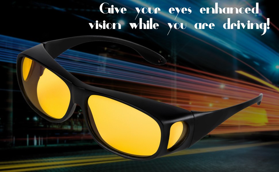 glasses sunglasses vision night driving unisex bike Day & Night Unisex HD Vision Goggles Anti-Glare