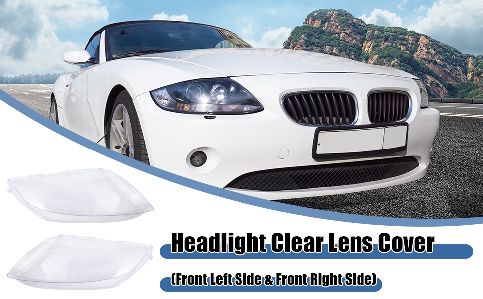 Amazon.com: ACROPIX Front Left Right Side Headlight Cover