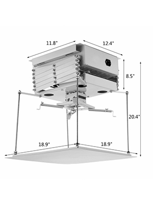 Élévateur de projecteur Universel Électrique 24W