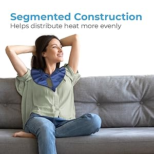 Warming Shoulder Wrap with Heat Shield Technology Segmented Construction