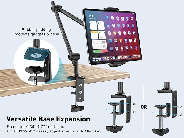 Amazon.com: AboveTEK Tablet Stand Holder, Aluminum iPad