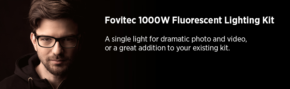 fovitec 1000w fluorescent lighting kit