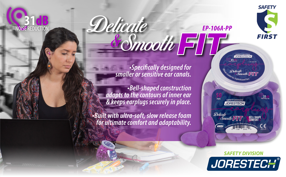 JORESTECH purple earplugs