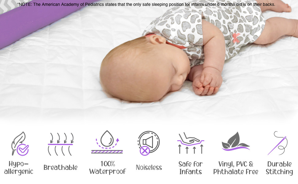 Little One's Pad Pack N Play Waterproof Mattress Cover