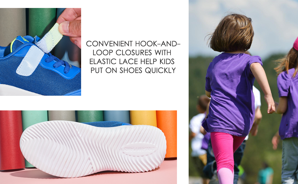 boys girls kids sneakers tennis athletic running sports shoes mesh walking exercise school