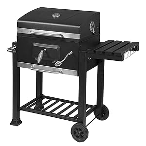 WOLTU Griglia A Carbone Portatile Con Ruote Barbecue BBQ Carbonella Grill Grande 18 technical specifications