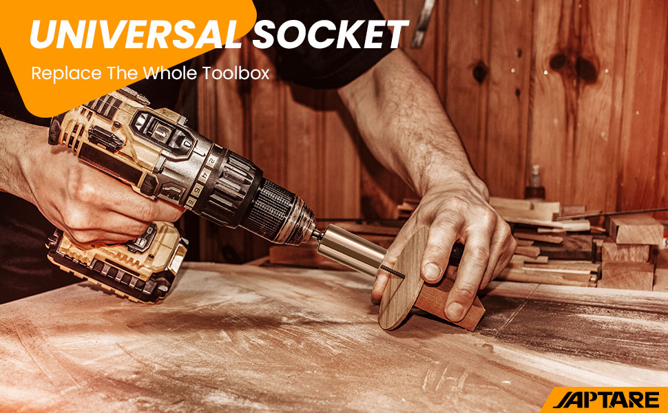 JAPTARE Universal Socket Tool, Super Socket Metric 927mm Multi