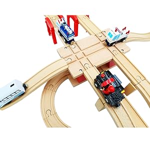 wooden train accessory