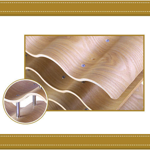 UNHO Casier à Bouteilles Empilable Range Bouteilles Vin En Bambou Porte Bouteilles Pour Maison Cuisine Bar 14 casier à bouteilles