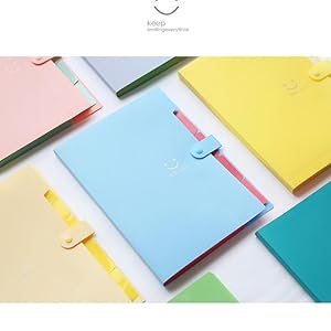 3本セット カラー ドキュメントファイル 