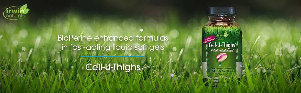 irwin naturals cellulite reduction thigh leg fat support supplement dermal skin dimple collagen