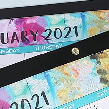2021-2022 desk calendar