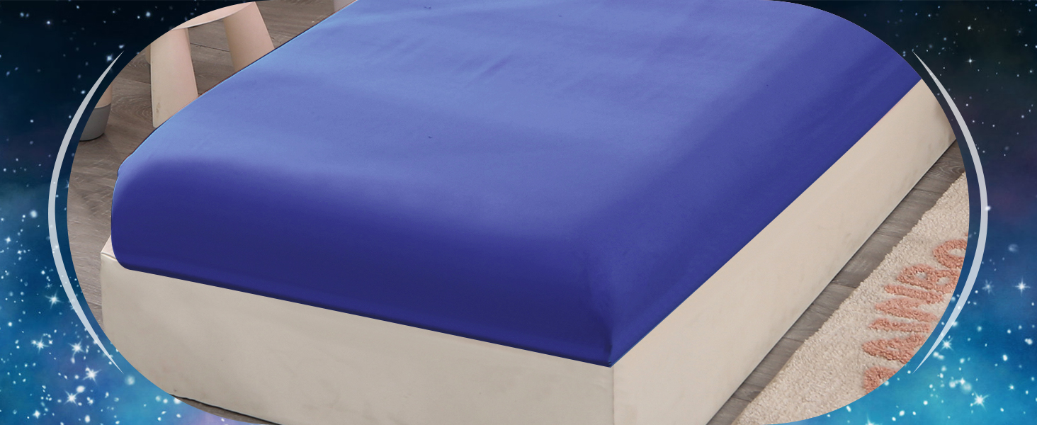 Wowelife Galaxy Constellation Bedding Set Blue Full, Cat Bedding Set 5