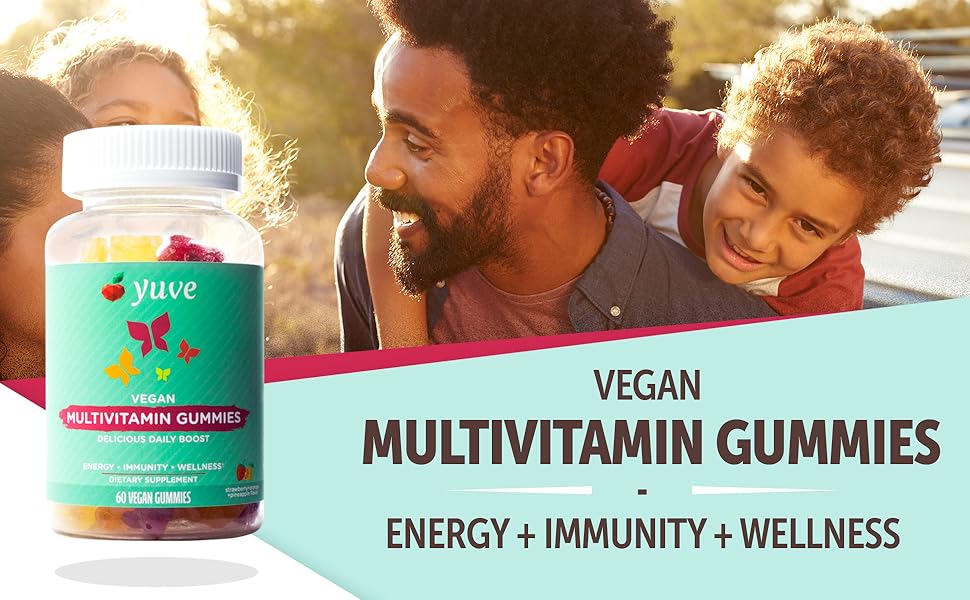 multivitamin gummies, energy gummies