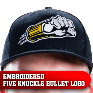 five knuckle bullet baseball cap hat mma workout fkb