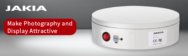 JAKIA PHOTOGRAPHY TURNTABLE