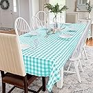 Cotton Rectangle Tablecloth Navy